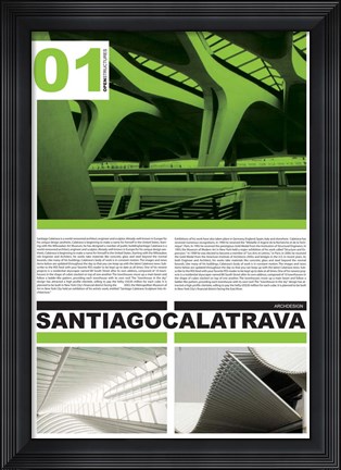 Framed Calatrava Print