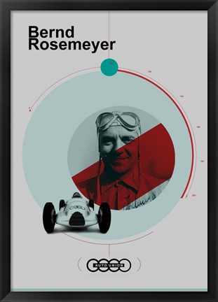 Framed Bernard Rosemeyer Print