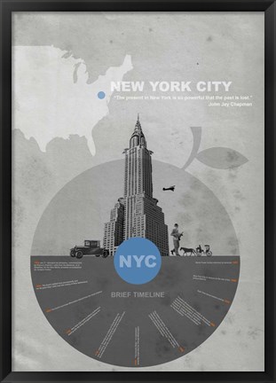 Framed NYC Print