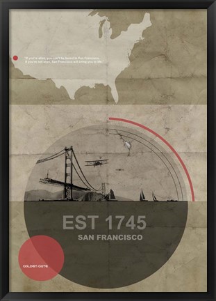 Framed San Francisco Print