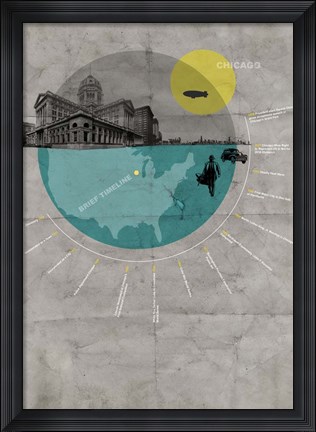 Framed Chicago Print