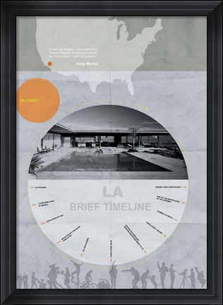 Framed LA Print