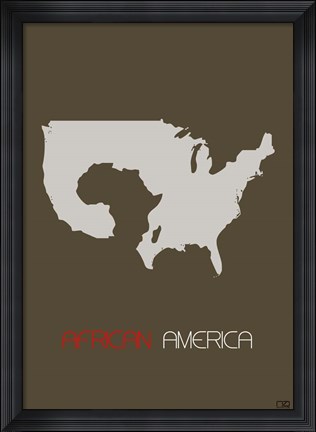 Framed African America Print