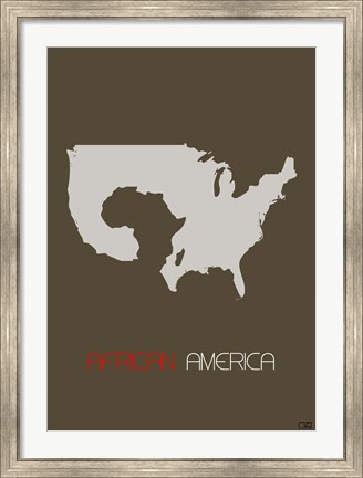 Framed African America Print