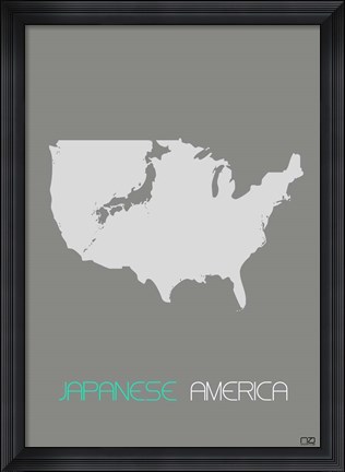 Framed Japanese America Print