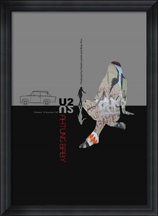 Framed U2 Print