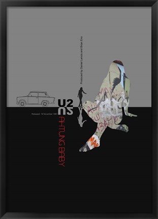Framed U2 Print