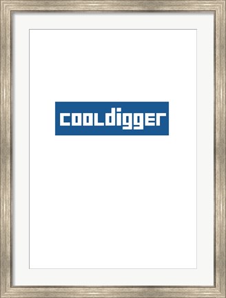 Framed Cooldigger Print