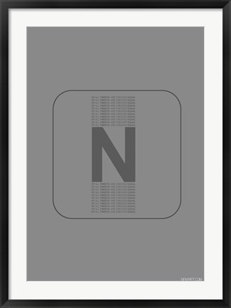 Framed Not All Tweet Are Created Equal Print