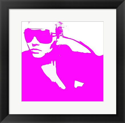 Framed Niki Pink Print