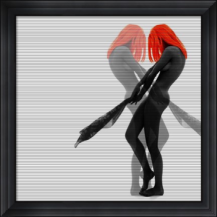 Framed Alice Print