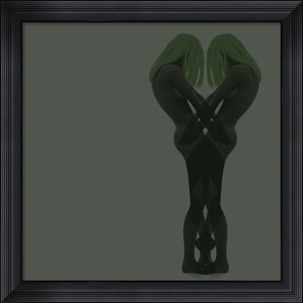 Framed Alice Green Print
