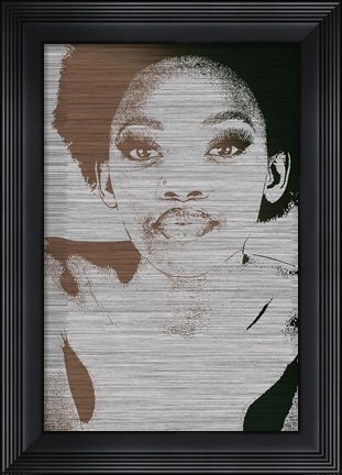Framed Natasha Brown Print