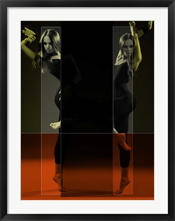 Framed Dancing Mirrors Print