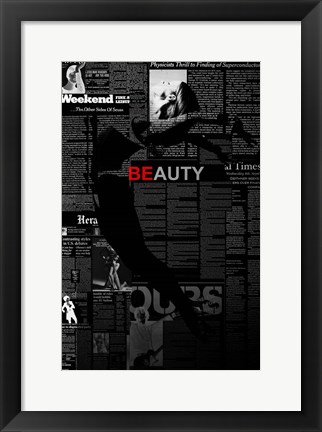 Framed Beauty Print