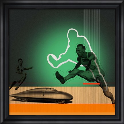 Framed Speed Monsters Print