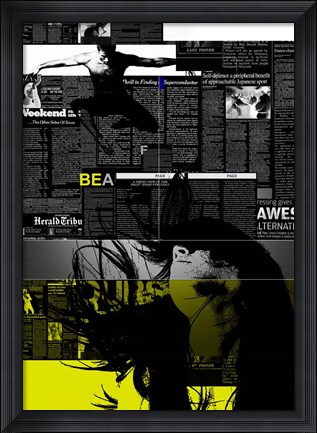 Framed Paper Love Print