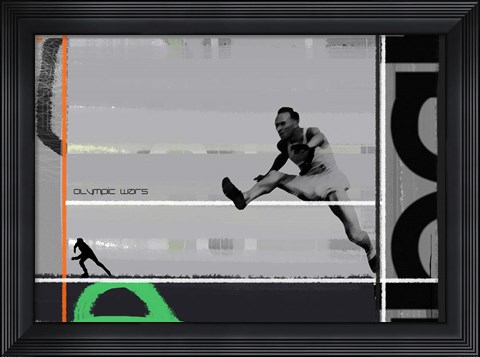 Framed Olympic Wars Print