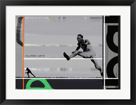 Framed Olympic Wars Print