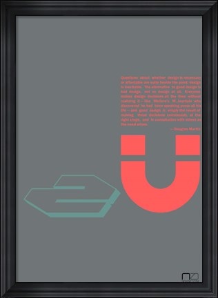 Framed Douglas Martin Print