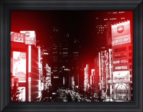 Framed Tokyo Street Print