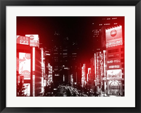 Framed Tokyo Street Print