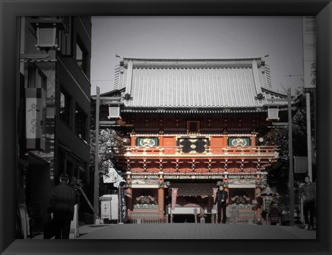 Framed Shrine In Tokyo Print