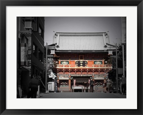 Framed Shrine In Tokyo Print