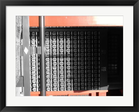 Framed Rice Storage Print