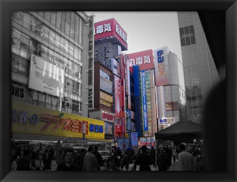 Framed Tokyo Pick Hour Print