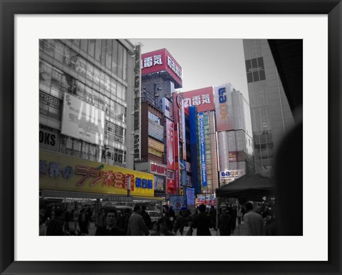 Framed Tokyo Pick Hour Print