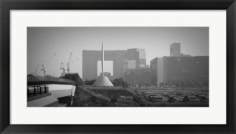 Framed Tokyo New Construction Print