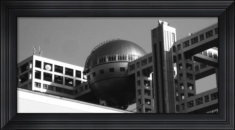 Framed Fuji Television Building Print