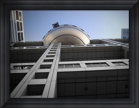 Framed Fuji Building Print