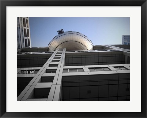 Framed Fuji Building Print