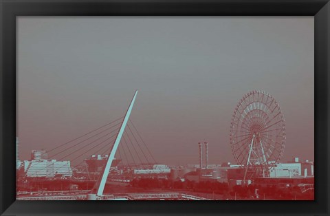 Framed Tokyo Panorama 1 Print