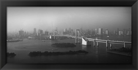 Framed Grand View Of Tokyo Print