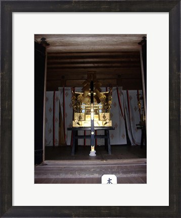 Framed In The Temple Print