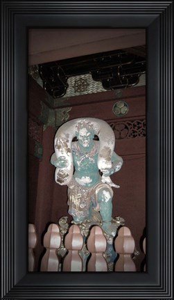 Framed Nikko Green Figure Print