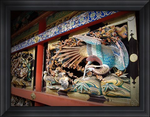 Framed Shrine Wall Ornament Print