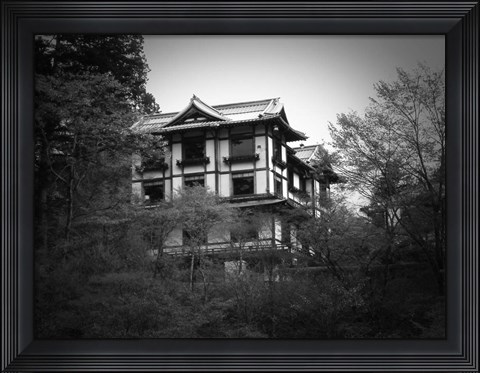 Framed Japanese Traditional House Print