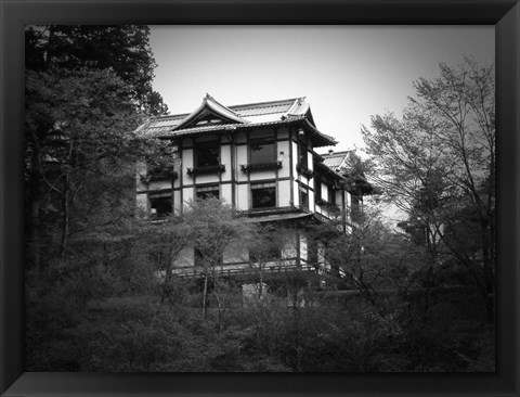 Framed Japanese Traditional House Print