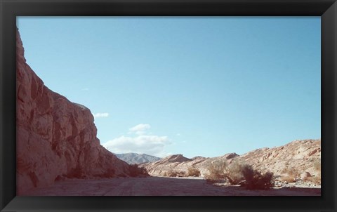 Framed Anza Borrego Mountains Print
