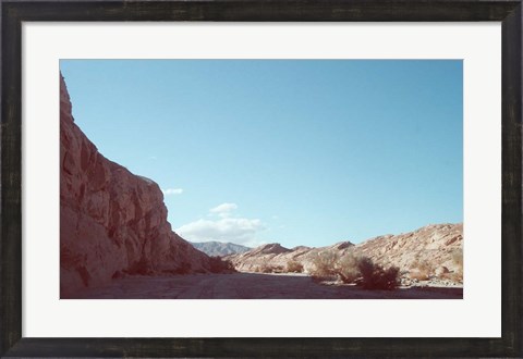Framed Anza Borrego Mountains Print