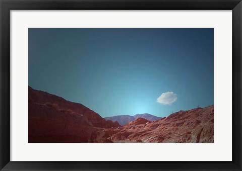 Framed Lonely Cloud Print