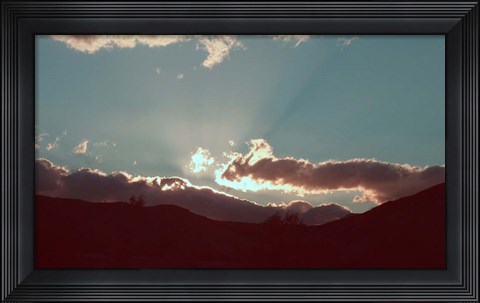Framed Sunset Print
