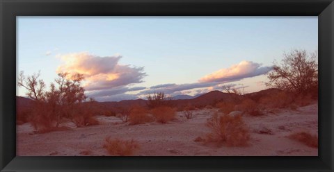 Framed Desert And Sky Print