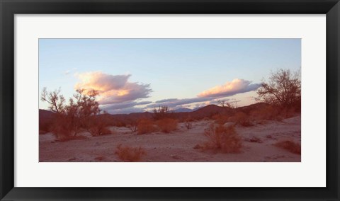 Framed Desert And Sky Print