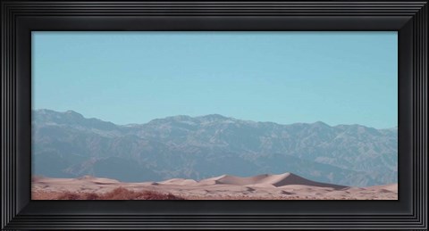 Framed Death Valley Dunes Print