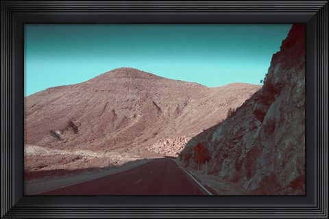 Framed Death Valley Road 2 Print